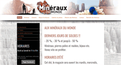 Desktop Screenshot of mineraux-du-monde.com